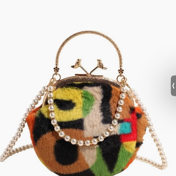 ❤️❤️Crossbody Bag Contrast Color Snap Closure -NWOT BOUTIQUE/Whoohoo Got 2 - Picture 3 of 3